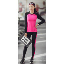 high spandex slimming sports yoga ninth pant